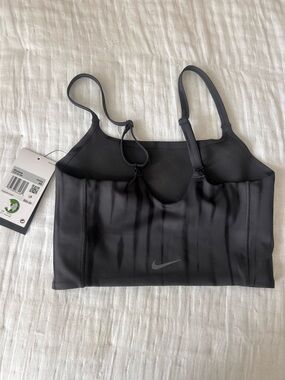Nike Black Low-Impact Sports Bralette with Adjustable Straps